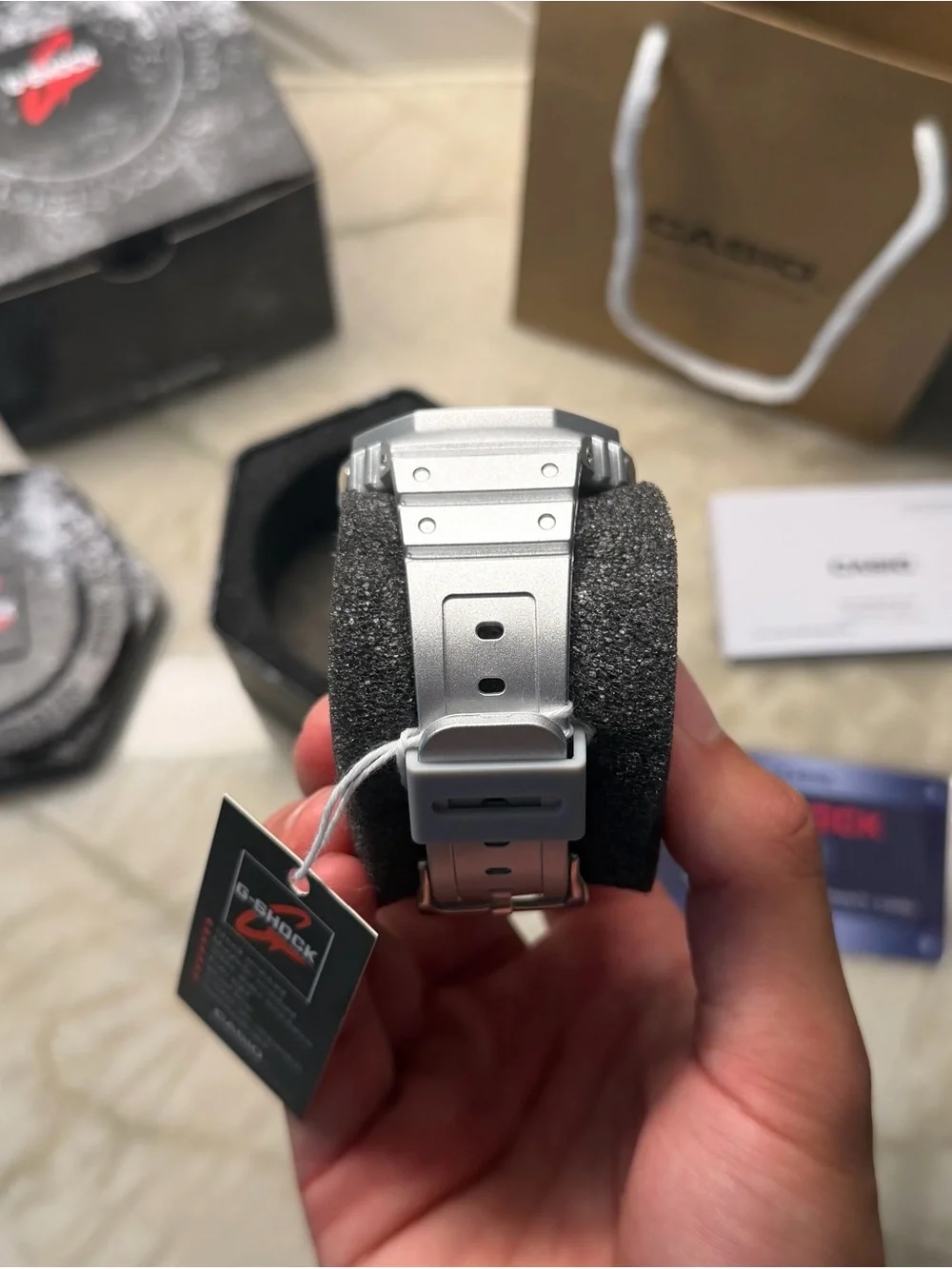 Casio G-Shock Men's gray Resin Sport Watch - Tough Shock-Resistant Style